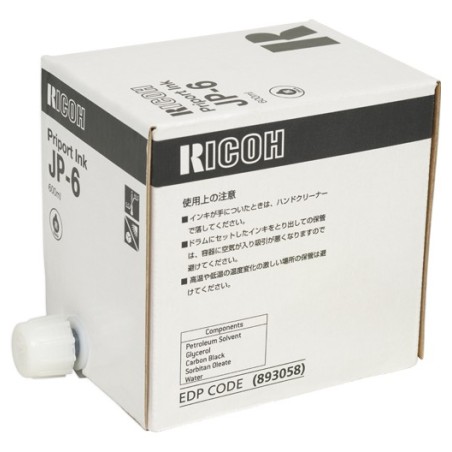 Cartus Cerneala Original RICOH Black, JP1000, pentru DX 2330|2430|JP1050|JP1250|JP1210|JP1010|JP1215, , (timbru verde 0.15 lei),