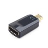 ADAPTOR video GEMBIRD, Mini-DisplayPort (T) la HDMI (M), rezolutie maxima Full HD (1920 x 1080) la 60Hz, black, "A-mDPM-HDMIF-01