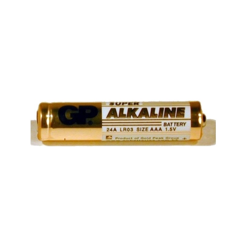 BATERIE GP BATTERIES AAA (R3), 1.5V alcalina,  4 buc., "GP24A-BL4" (include TV 0.32lei)