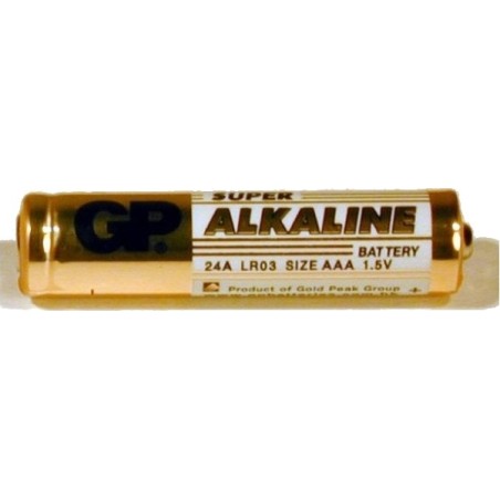 BATERIE GP BATTERIES AAA (R3), 1.5V alcalina,  4 buc., "GP24A-BL4" (include TV 0.32lei)