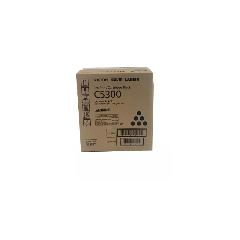 Toner Original Ricoh Black,407824, pentru MP501|MP601|SP5300|SP5310, 21K, incl.TV 1.2 RON, "407824"