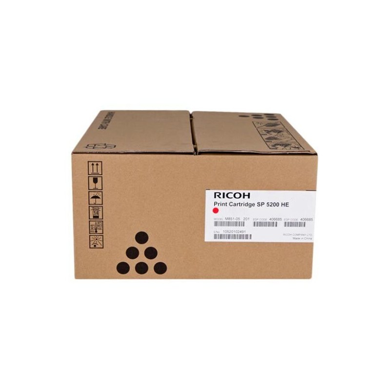 Toner Original Ricoh Black,821229, pentru SP5200|SP5210, 25K, incl.TV 1.2 RON, "821229"