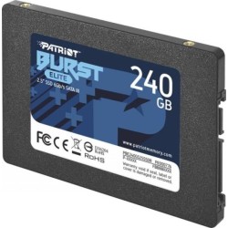 SSD PATRIOT, BURST ELITE, 240 GB, 2.5 inch, S-ATA 3, 3D QLC Nand, R/W: 450/320 MB/s, 45506801 "PBE240GS25SSDR"