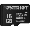 CARD MicroSD PATRIOT, 16 GB, MicroSDHC, clasa 10, standard UHS-I U1, "PSF16GMDC10" (timbru verde 0.03 lei)