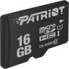 CARD MicroSD PATRIOT, 16 GB, MicroSDHC, clasa 10, standard UHS-I U1, "PSF16GMDC10" (timbru verde 0.03 lei)