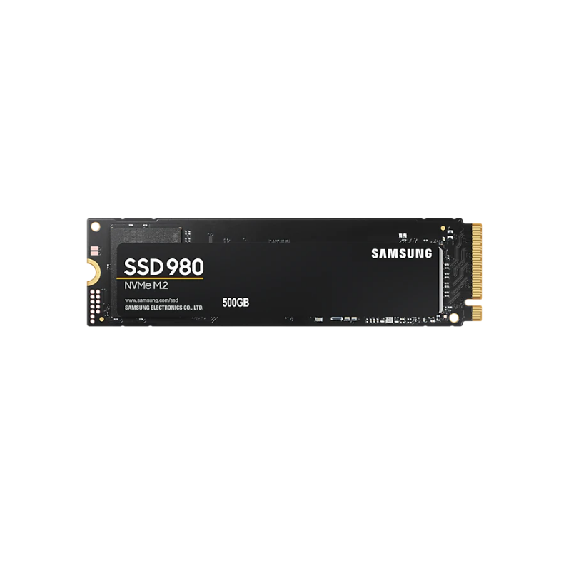 SSD SAMSUNG, 980, 500GB, M.2, PCIe Gen3.0 x4, V-Nand 3bit MLC, R/W: 3100 MB/s/2600 MB/s "MZ-V8V500BW"