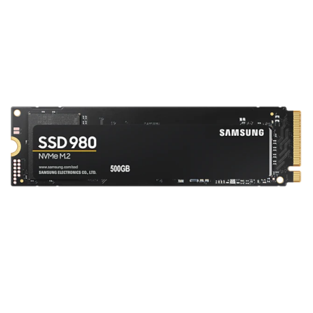 SSD SAMSUNG, 980, 500GB, M.2, PCIe Gen3.0 x4, V-Nand 3bit MLC, R/W: 3100 MB/s/2600 MB/s "MZ-V8V500BW"