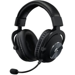 LOGITECH PRO X Wireless LIGHTSPEED Gaming Headset - BLACK - USB - EMEA "981-000907" (timbru verde 0.8 lei)