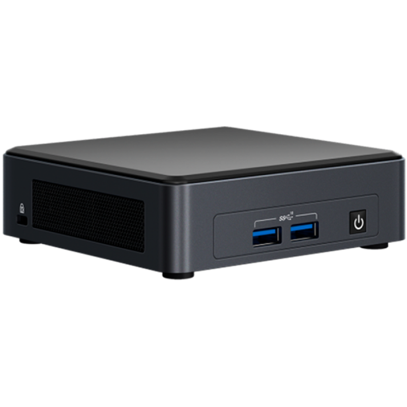 NUC INTEL, 11 Pro Kit, Ultra Compact Form Factor, i3 1115G4, nu RAM, nu HDD, nu SSD,  placa video Intel UHD Graphics 620, "BNUC1