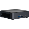 NUC INTEL, 11 Pro Kit, Ultra Compact Form Factor, i3 1115G4, nu RAM, nu HDD, nu SSD,  placa video Intel UHD Graphics 620, "BNUC1