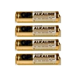 BATERIE GP BATTERIES AAA (R3), 1.5V alcalina,  4 buc., "GP24A-BL4" (include TV 0.32lei)