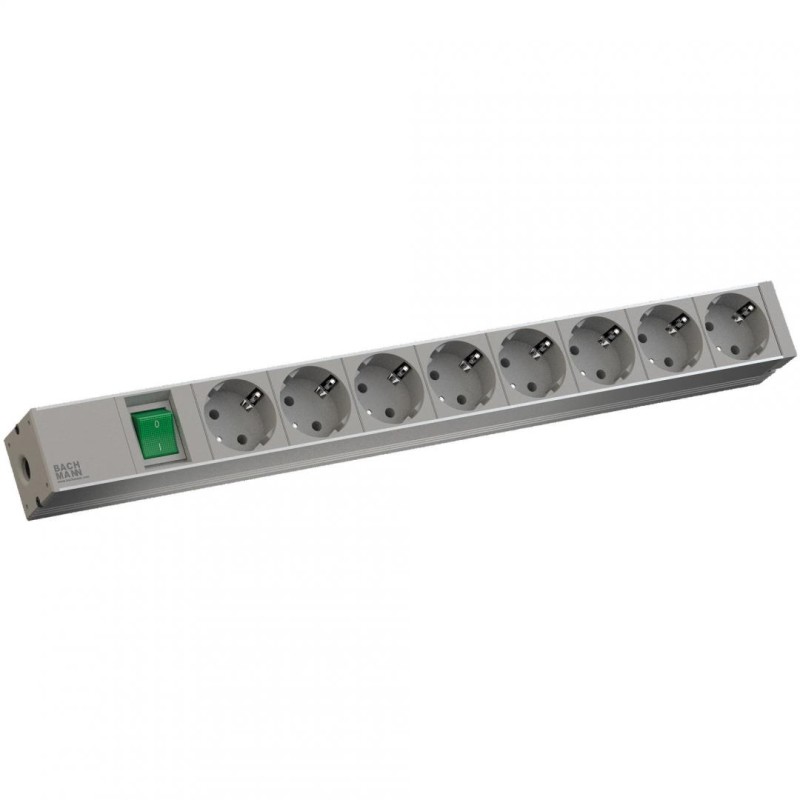 PRELUNGITOR BACHMANN PDU 19" 1HE 8SCHUKO "BM-333.400" (timbru verde 0.8 lei)