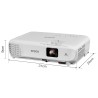 PROJECTOR EPSON EB-W06,  "V11H973040" (timbru verde 4 lei)