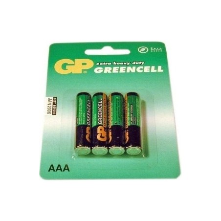 BATERIE GP BATTERIES AAA (R3), 1.5V, nealcalina, 4 buc., "GP24G-BL4" (timbru verde 0.32 lei)