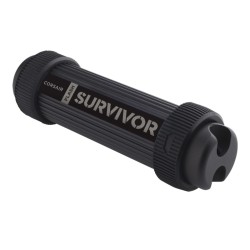 MEMORIE USB CORSAIR 64 GB, USB 3.0, cu capac, carcasa aluminiu, negru, "CMFSS3B-64GB" (timbru verde 0.03 lei)