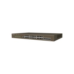 SWITCH Tenda cu management L3 cu 28 porturi (24 x GE, 4 x SFP) carcasa metalica, rackabil "TEG5310P-8-150W" (timbru verde 2 lei)