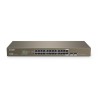 SWITCH Tenda 24 porturi Gigabit + 2 porturi SFP, carcasa metalica rackabil, "TEG1024F" (timbru verde 2 lei)
