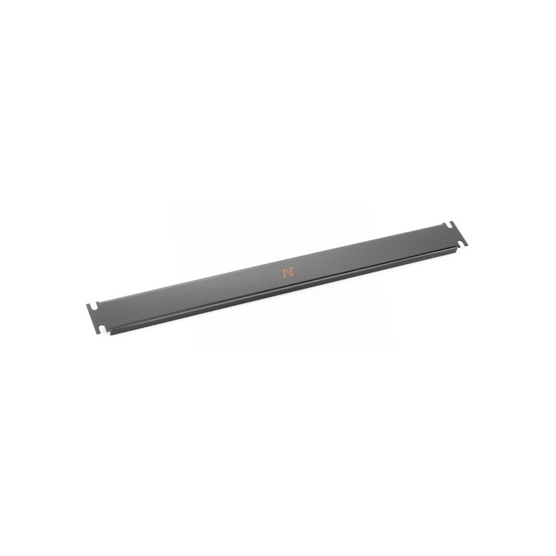 Blank Panel Black 19" 1U for empty cabinet space "N109.207BK"