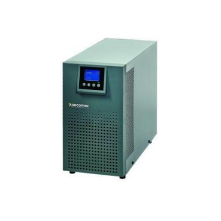 UPS Socomec "ITYS", Online, Tower, 3000 W, fara AVR, IEC x 4, display LCD, back-up 1 - 10 min. "ITY3-TW030B" (timbru verde 11 le
