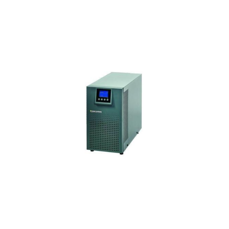 UPS Socomec "ITYS", Online, Tower, 3000 W, fara AVR, IEC x 4, display LCD, back-up 1 - 10 min. "ITY3-TW030B" (timbru verde 11 le
