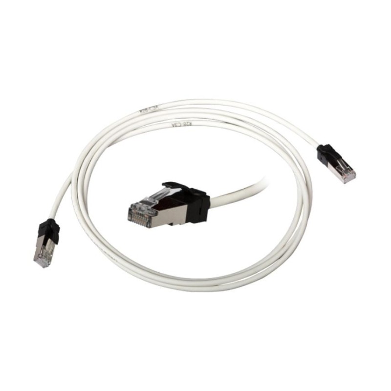 LANmark-6A Slimflex Patch Cord S/FTP LSZH 5m White "N1SA.P1H050WK" (timbru verde 0.18 lei)
