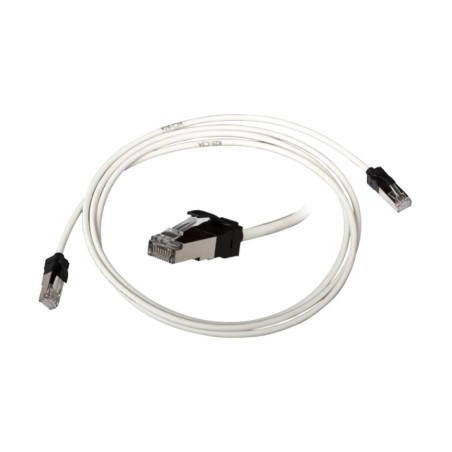 LANmark-6A Slimflex Patch Cord S/FTP LSZH 5m White "N1SA.P1H050WK" (timbru verde 0.18 lei)