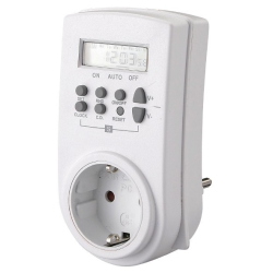 PRIZA Bachmann, Schuko x 1, conectare prin Schuko (T), cablu nu e cazul, 16 A, protectie supratensiune, alb, "852.108" (timbru v