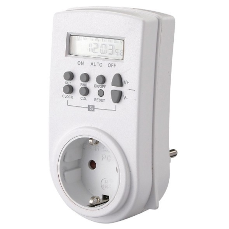 PRIZA Bachmann, Schuko x 1, conectare prin Schuko (T), cablu nu e cazul, 16 A, protectie supratensiune, alb, "852.108" (timbru v