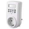 PRIZA Bachmann, Schuko x 1, conectare prin Schuko (T), cablu nu e cazul, 16 A, protectie supratensiune, alb, "852.108" (timbru v