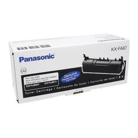 Toner Original Panasonic Black, KX-FA87E, pentru KX-FLB801|802|803|811|812|813|881|882|883, 2.5K, (timbru verde 1.2 lei) , "KX-F