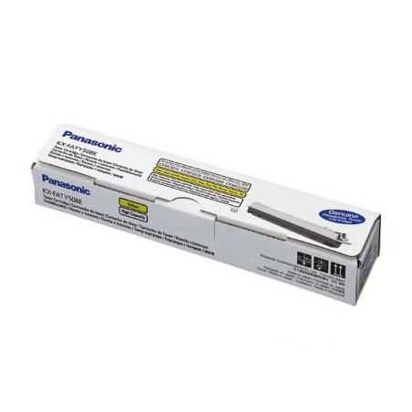 Toner Original Panasonic Yellow, KX-FATY508E, pentru KX-MC6020, 4K, (timbru verde 1.2 lei) , "KX-FATY508E"