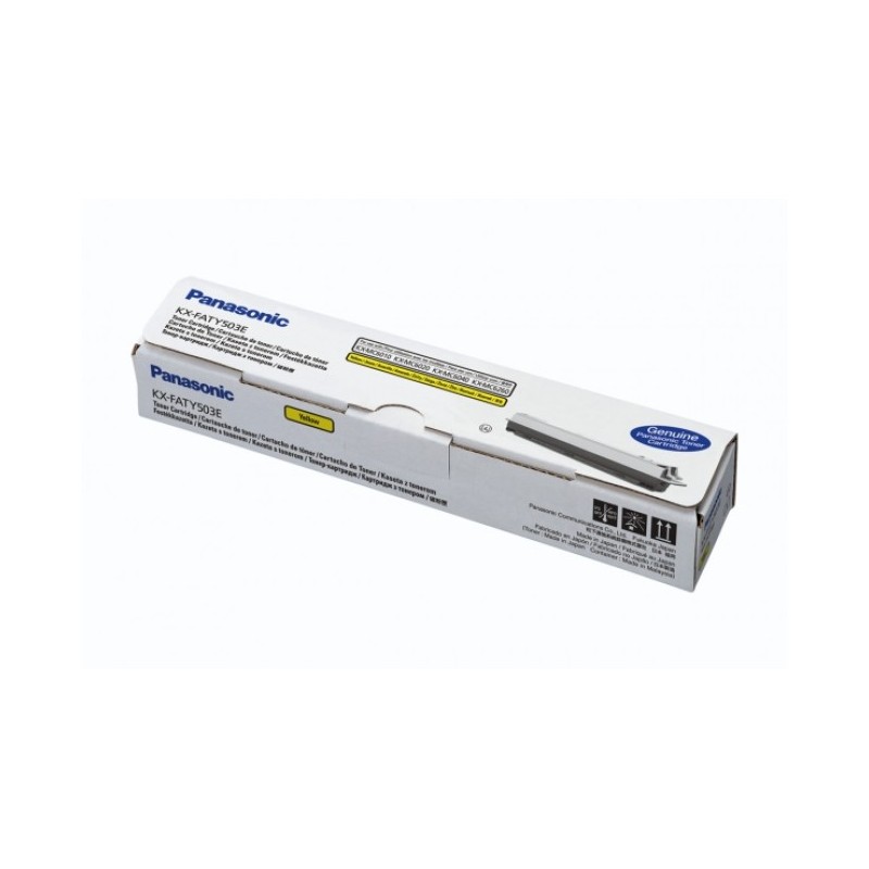 Toner Original Panasonic Yellow, KX-FATY503E, pentru KX-MC6020, 2K, (timbru verde 1.2 lei) , "KX-FATY503E"