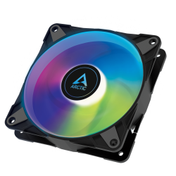 VENTILATOR ARCTIC PC, P12 PWM PST A-RGB , 120x120x25mm, w/ PWM &amp; cablu PST, low noise FD bearing, high static pressure, Blac