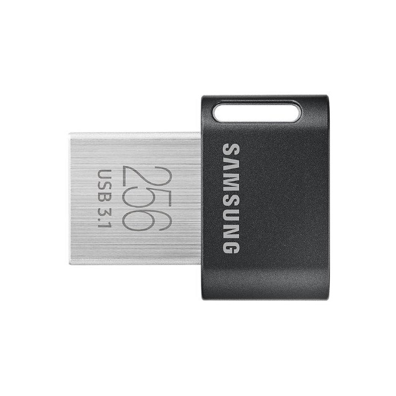 MEMORIE USB SAMSUNG 256 GB, USB 3.1, profil mic, carcasa metalica, negru, "MUF-256AB/APC" (timbru verde 0.03 lei)
