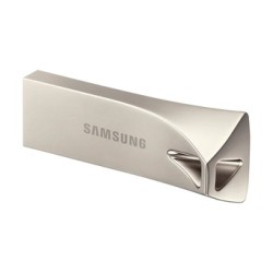 MEMORIE USB SAMSUNG 256 GB, USB 3.1, profil mic, carcasa metalica, auriu, "MUF-256BE3/APC" (timbru verde 0.03 lei)