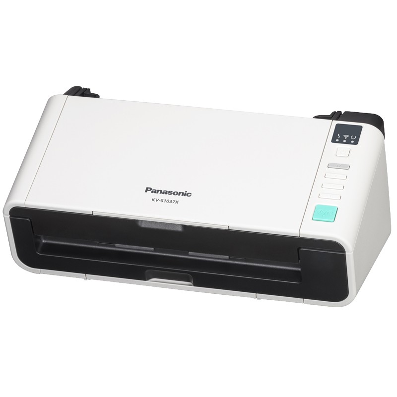 Scanner KV-S1037X, A4 , Panasonic, Network scaner, LAN &amp; Wi-Fi "KV-S1037X-U" (timbru verde 4 lei)