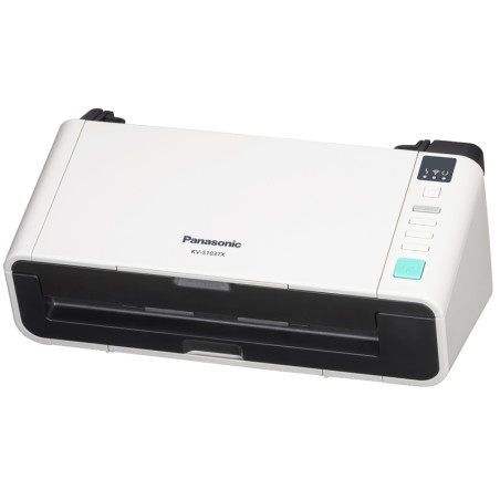 Scanner KV-S1037X, A4 , Panasonic, Network scaner, LAN &amp; Wi-Fi "KV-S1037X-U" (timbru verde 4 lei)