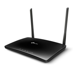 ROUTER TP-LINK wireless. 4G LTE (desktop),  750Mbps, 3 porturi 10/100Mbps + 1 WAN/LAN, AC750, Dual Band slot SIM 4G LTE "Archer 