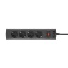 PROTECTOR POWER SURGE 4 OUTL./IEC C14 PZ42IZ-GR APC, "PZ42IZ-GR" (timbru verde 0.18 lei)