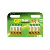 Baterie GP Batteries, Super Alcalina AA (LR6) 1.5V alcalina, blister 8 buc. "GP15A4/4-2PL8" "GPPCA15AS087" (timbru verde 0.64 le