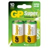 Baterie GP Batteries, Super Alcalina D (LR20) 1.5V alcalina, blister 2 buc. "GP13A-2UE2" "GPPCA13AS005" - 17154 (timbru verde 0.