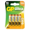 Baterie GP Batteries, Ultra Alcalina AA (LR6) 1.5V alcalina, blister 4 buc. "GP15AU-2UE4" "GPPCA15AU017" (timbru verde 0.32 lei)