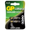 Baterie GP Batteries, Lithium AAA (FR03) 1.5V lithium, blister 2 buc. "GP24F-2UE2" "GPPCL24LF001" (timbru verde 0.04 lei)