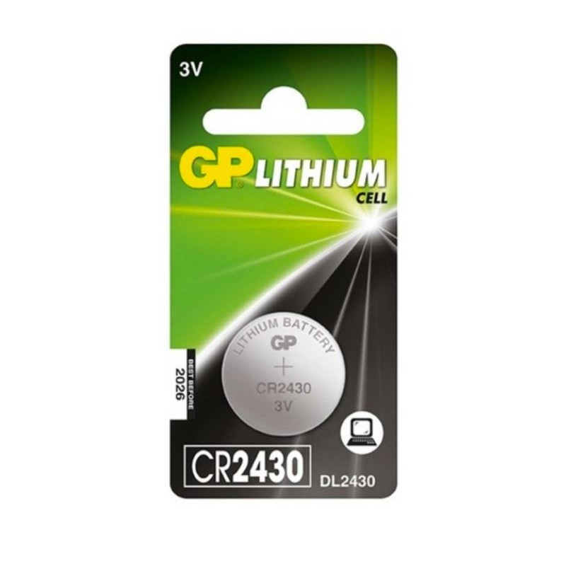 Baterie GP Batteries, butoni (CR2025) 3V lithium, blister 1 buc. "GPCR2025-2CPU1" "GPPBL2025152" (timbru verde 0.01  lei)