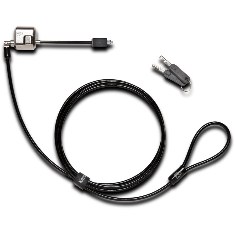CABLU securitate KENSINGTON pt. notebook slot standard, cheie standard, 1.8m, cablu otel, permite rotire cablu, "MiniSaver" "K67
