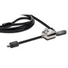 CABLU securitate KENSINGTON pt. notebook slot standard, cheie standard, 1.8m, cablu otel, permite rotire cablu, "MiniSaver" "K67