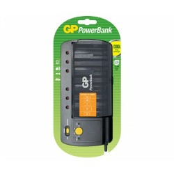 Incarcator GP Batteries, ReCyko compatibil NiMH universal (AA/AAA/9V/C/D), nu include acumulatori, wall charger, 4 LED-uri indic