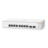 SWITCH HP, Aruba, Gigabit x 8, SFP x 2, "JL680A" (timbru verde 2 lei)