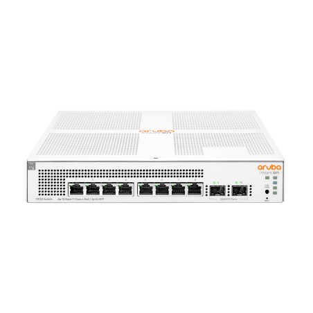 SWITCH. PoE HP, "Aruba Instant On 1930"port Gigabit x 8, SFP SFP x 2, managed, carcasa metalica, "JL681A" (timbru verde 2 lei)