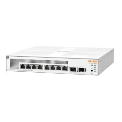 SWITCH. PoE HP, "Aruba Instant On 1930"port Gigabit x 8, SFP SFP x 2, managed, carcasa metalica, "JL681A" (timbru verde 2 lei)